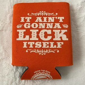 Twang Beer Salt Koozie "It Ain't Gonna Lick Itself"